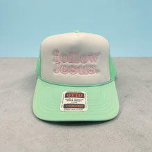 Load image into Gallery viewer, Follow Jesus Embroidered Hat