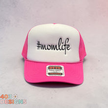 Load image into Gallery viewer, Mom Life Embroidered Hat