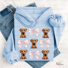 Load image into Gallery viewer, Coquette Dog Breed Sweatshirt