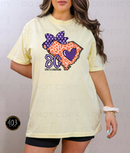 Load image into Gallery viewer, South Carolina Leopard Print DTF Transfer