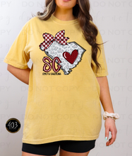 Load image into Gallery viewer, South Carolina Leopard Print DTF Transfer