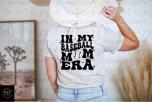 Load image into Gallery viewer, Baseball Mom Era DTF Transfer
