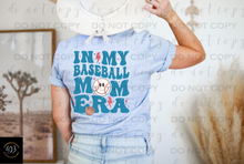 Load image into Gallery viewer, Baseball Mom Era DTF Transfer