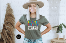 Load image into Gallery viewer, Dyslexia Awareness Month DTF Transfer
