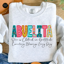 Load image into Gallery viewer, Clothed In Gratitude DTF Transfer