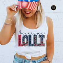 Load image into Gallery viewer, American Faux Embroidery DTF Transfer