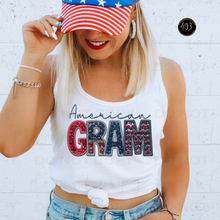 Load image into Gallery viewer, American Faux Embroidery DTF Transfer