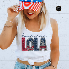 Load image into Gallery viewer, American Faux Embroidery DTF Transfer