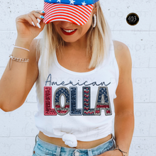 Load image into Gallery viewer, American Faux Embroidery DTF Transfer