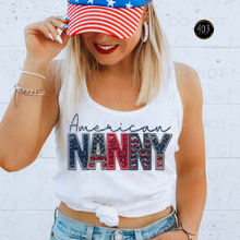 Load image into Gallery viewer, American Faux Embroidery DTF Transfer