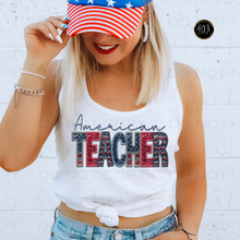 Load image into Gallery viewer, American Faux Embroidery DTF Transfer
