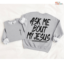 Load image into Gallery viewer, Ask me About My Jesus DTF Transfer Set