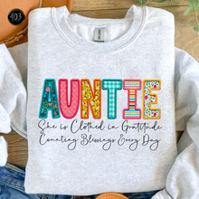 Load image into Gallery viewer, Clothed In Gratitude DTF Transfer