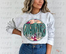 Load image into Gallery viewer, Floral Name/Title Personalized DTF Transfer