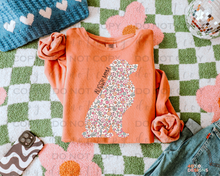 Load image into Gallery viewer, Floral Dog Mom DTF Transfer