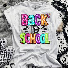 Load image into Gallery viewer, Back To School Neon DTF Transfer