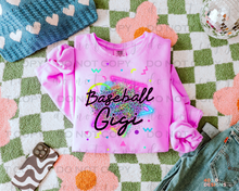 Load image into Gallery viewer, Baseball Name/Title DTF Transfer