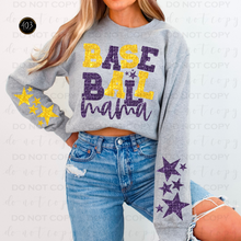 Load image into Gallery viewer, Baseball Mama DTF Transfer