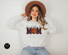 Load image into Gallery viewer, Basketball Mom Faux Sequin DTF Transfer