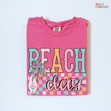 Load image into Gallery viewer, Beach Day Checkered DTF Transfer