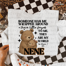 Load image into Gallery viewer, Bear Title Personalized DTF Transfer