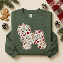 Load image into Gallery viewer, Plaid Floral Dog DTF Transfer
