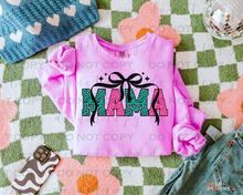 Load image into Gallery viewer, Black Bow Personalized DTF Transfer