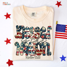 Load image into Gallery viewer, Blessed Is The Nation DTF Transfer