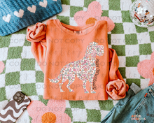 Load image into Gallery viewer, Floral Dog Mom DTF Transfer