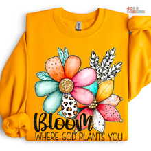Load image into Gallery viewer, Bloom Where God Plants You DTF Transfer