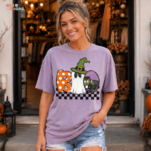 Load image into Gallery viewer, Boo Checkered DTF Transfer