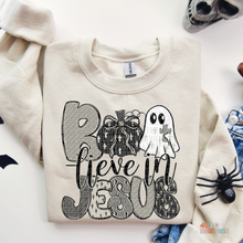 Load image into Gallery viewer, Boolieve In Jesus DTF Transfer