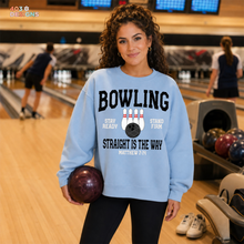 Load image into Gallery viewer, Bowling Straight Is The Way DTF Transfer