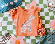 Load image into Gallery viewer, Floral Dog Mom DTF Transfer