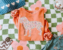 Load image into Gallery viewer, Floral Dog Mom DTF Transfer