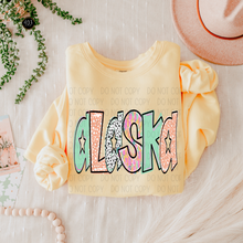 Load image into Gallery viewer, Bright Doodle State DTF Transfer