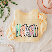 Load image into Gallery viewer, Bright Doodle State DTF Transfer