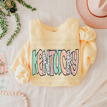 Load image into Gallery viewer, Bright Doodle State DTF Transfer