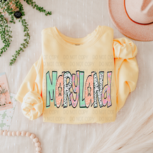 Load image into Gallery viewer, Bright Doodle State DTF Transfer