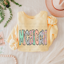 Load image into Gallery viewer, Bright Doodle State DTF Transfer