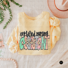 Load image into Gallery viewer, Bright Doodle Occupation DTF Transfer