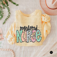 Load image into Gallery viewer, Bright Doodle Occupation DTF Transfer