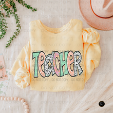 Load image into Gallery viewer, Bright Doodle Occupation DTF Transfer