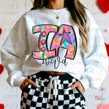 Load image into Gallery viewer, Bright Stars State DTF Transfer