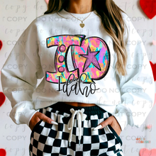 Load image into Gallery viewer, Bright Stars State DTF Transfer