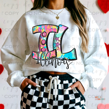 Load image into Gallery viewer, Bright Stars State DTF Transfer