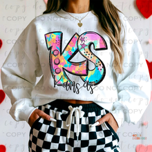 Load image into Gallery viewer, Bright Stars State DTF Transfer