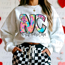 Load image into Gallery viewer, Bright Stars State DTF Transfer