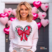 Load image into Gallery viewer, Brushstroke Heart DTF Transfer