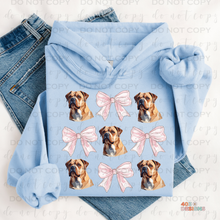 Load image into Gallery viewer, Coquette Dog Breed Sweatshirt